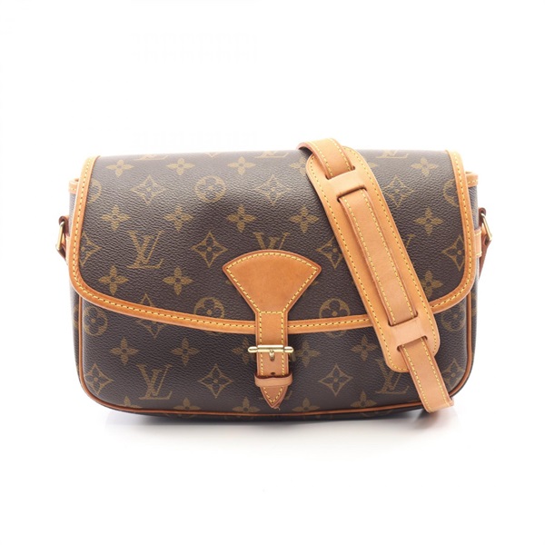 LOUIS VUITTON Sologne Shoulder crossbody Bag M42250 Monogram canvas Used Women