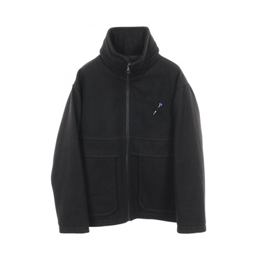 LOUIS VUITTON LVM Business Blouson Brooch #44 RM212M DD0 HLB10W wool Used LV