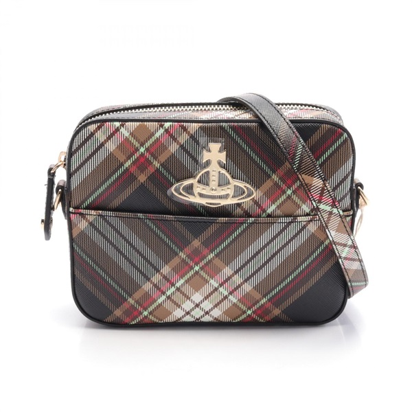 Vivienne Westwood TARTAN CAMERA crossbody Shoulder Bag 4304006YUS001KD101 check