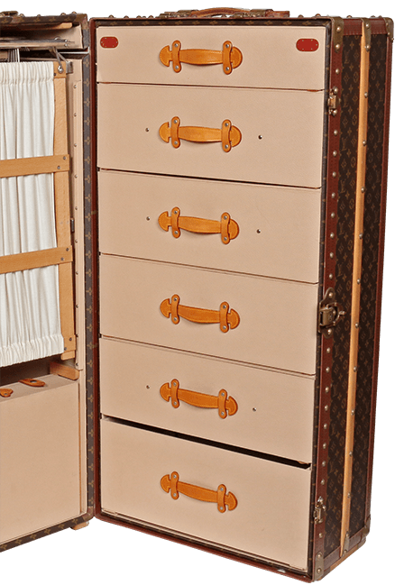LOUIS VUITTON Vintage Wardrobe Trunk7